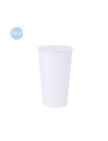 Verre publicitaire 500 ml personnalisé Niklas Matières : polypropylène (PP) Couleurs : noir 2
