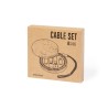 Câbles de Charge Éco-responsables Personnalisés - Chaconix Matières : bambou objet promotionnel éco-responsable