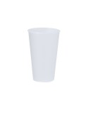 Verre publicitaire 500 ml personnalisé Niklas Matières : polypropylène (PP) Couleurs : blanc personnalisation rapide en France