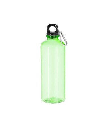 Bidon publicitaire  Hostar Matières : PET recyclé Couleurs : vert clair impression haute définition