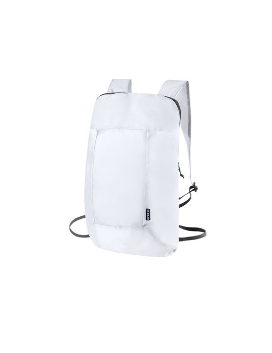 Sac à Dos personnalisé pliable Redrax Matières : PET recyclé Couleurs : bleu marine cadeau affaires élégant