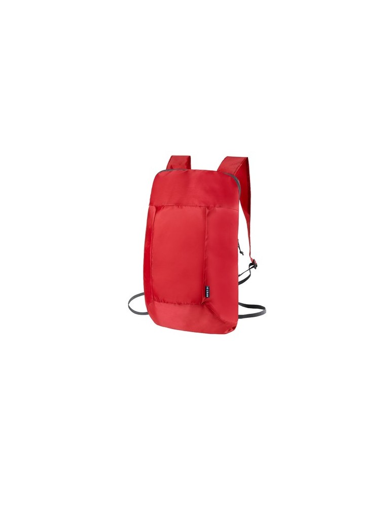 Sac à Dos personnalisé pliable Redrax Matières : PET recyclé Couleurs : bleu marine cadeau client original