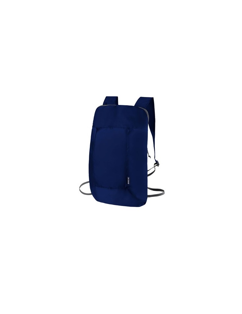 Sac à Dos personnalisé pliable Redrax Matières : PET recyclé Couleurs : orange objet promo petit budget