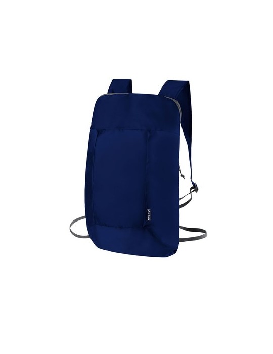 Sac à Dos personnalisé pliable Redrax Matières : PET recyclé Couleurs : orange objet promo petit budget