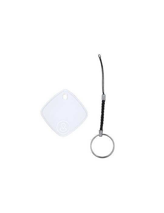 Traqueur publicitaire personnalisé Zambal Couleurs : blanc goodies entreprise design