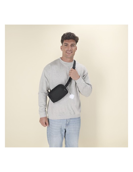 Traqueur publicitaire personnalisé Zambal Couleurs : noir impression logo haute qualité