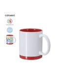 Tasse de Sublimation Personnalisée Rayar Matières : céramique Couleurs : noir cadeau collaborateur premium