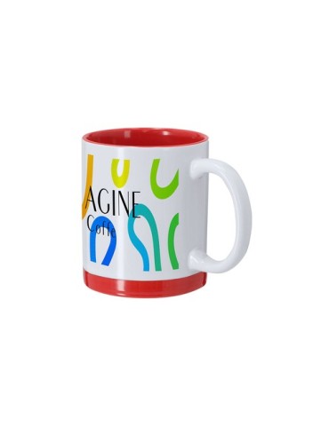 Tasse de Sublimation Personnalisée Rayar Matières : céramique Couleurs : noir cadeau client original