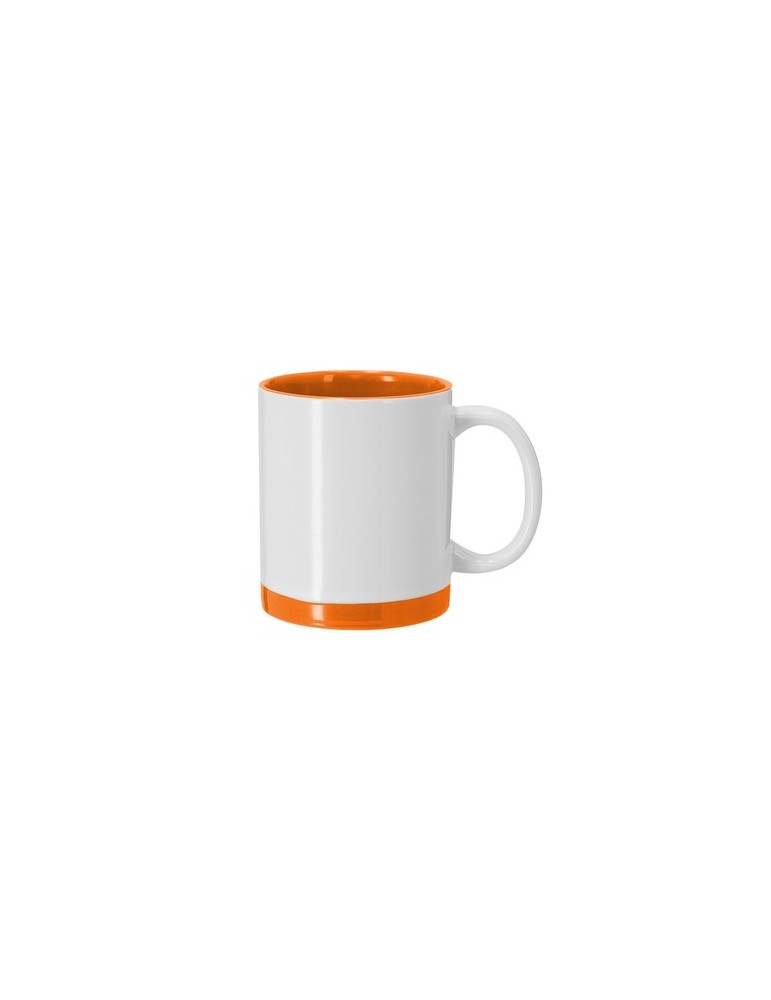 Tasse de Sublimation Personnalisée Rayar Matières : céramique Couleurs : jaune impression logo haute qualité