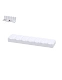 Pilulier  Keyon Couleurs : blanc personnalisable avec votre logo