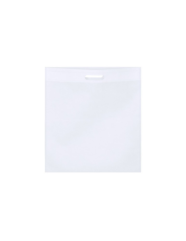 Sac Publicitaire Éco-responsable Flezor Matières : TNT Couleurs : blanc personnalisable avec votre logo