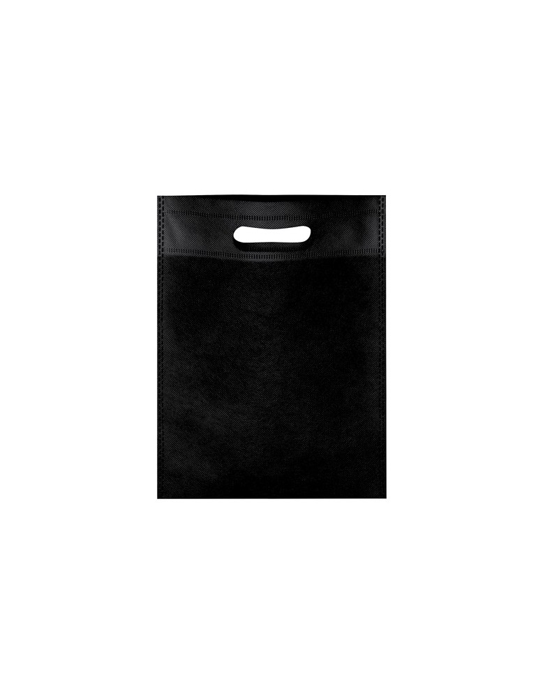 Sac Publicitaire Éco-responsable Barok Matières : TNT Couleurs : noir personnalisable avec votre logo
