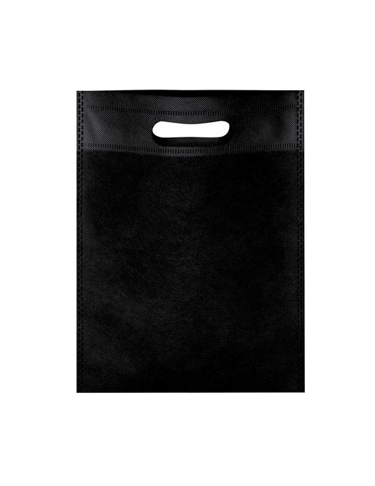 Sac Publicitaire Éco-responsable Barok Matières : TNT Couleurs : noir personnalisable avec votre logo
