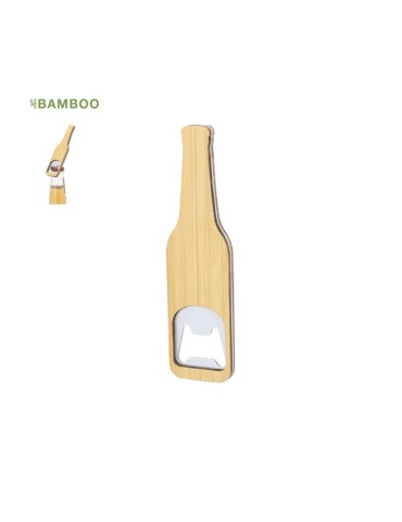 Ouvre-bouteille personnalisé Ceryon Matières : bambou Couleurs : naturel 2