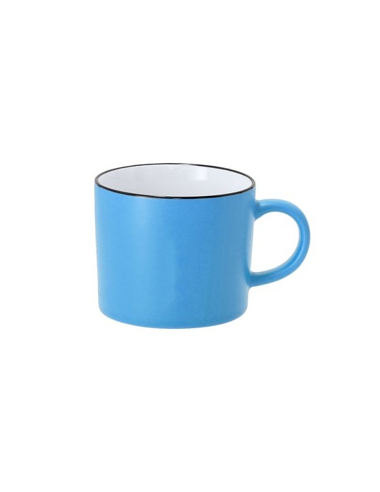 Tasse  personnalisée Dumax Matières : céramique Couleurs : rouge marquage laser ultra précis