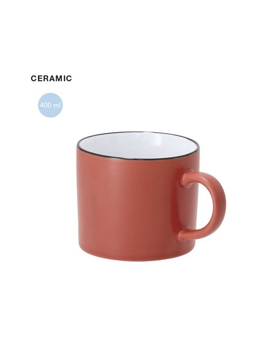 Tasse  personnalisée Dumax Matières : céramique Couleurs : bleu clair impression haute définition