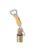 Porte-Clés Ouvre Bouteille Personnalisé Jilar Matières : bambou Couleurs : naturel marquage laser ultra précis
