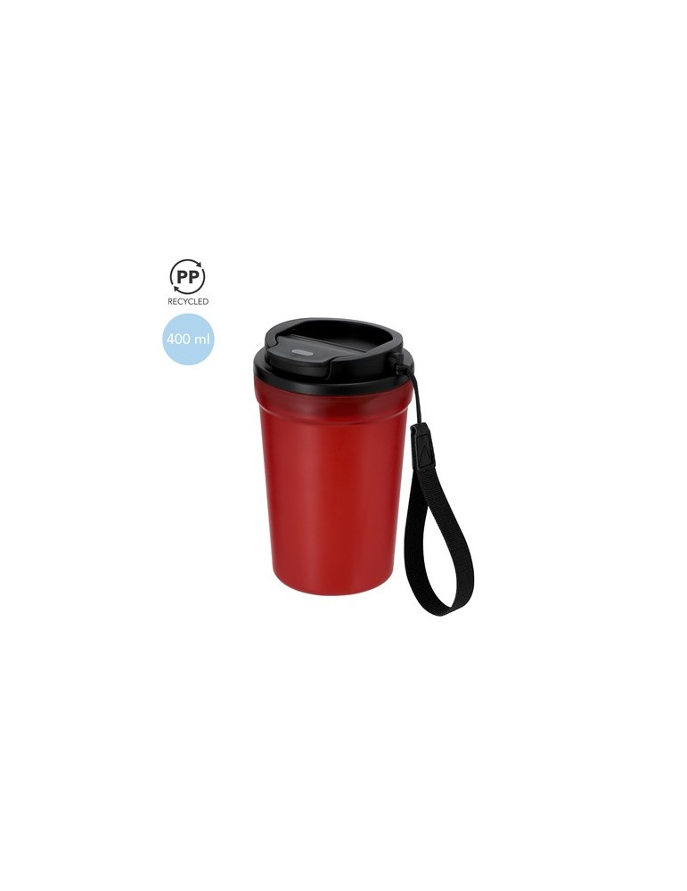 Verre  personnalisé Kyndo Couleurs : noir Matières : polypropylène (PP) recyclé marquage laser ultra précis