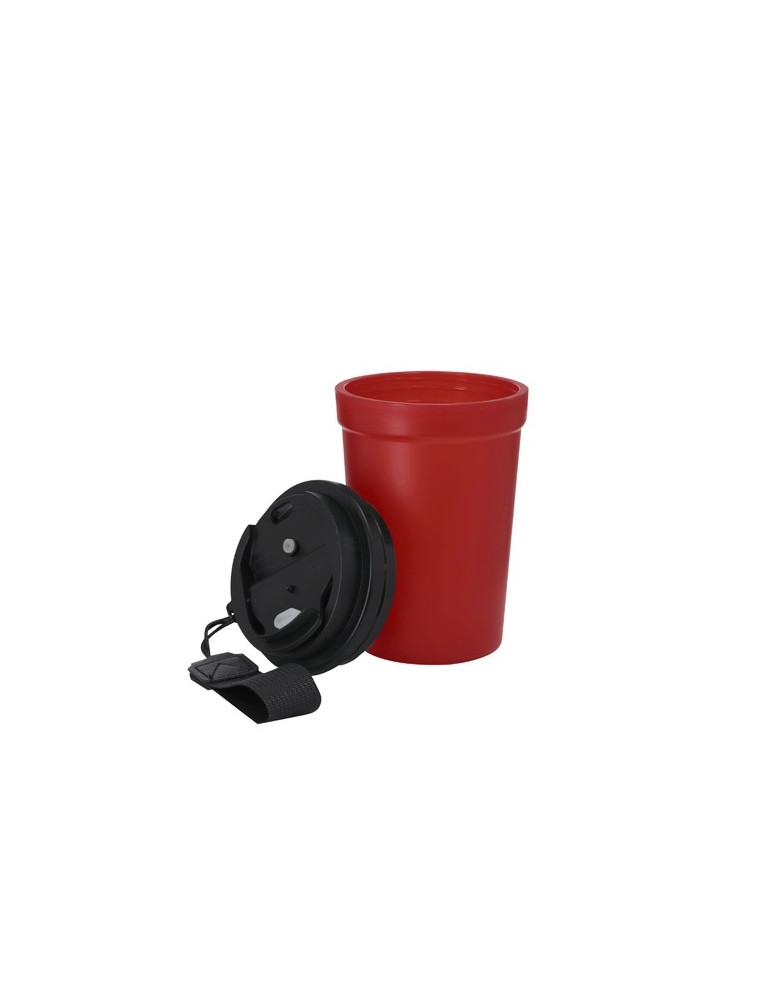 Verre  personnalisé Kyndo Couleurs : rouge Matières : polypropylène (PP) recyclé objet publicitaire robuste