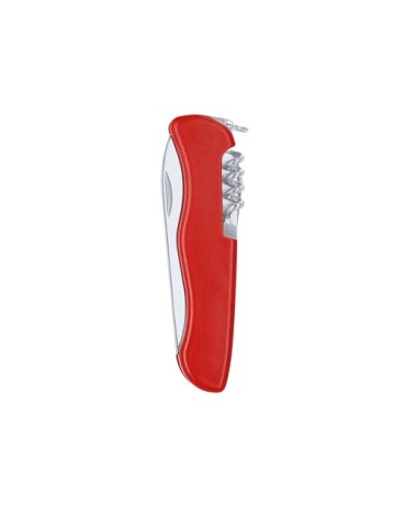Canif Multi-Usages Éco-responsable Lixthel Matières : acier inoxydable Couleurs : rouge