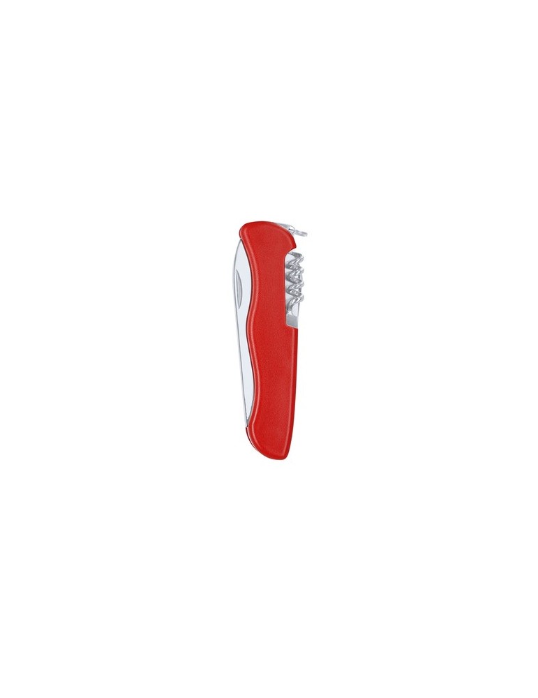 Canif Multi-Usages Éco-responsable Lixthel Matières : acier inoxydable Couleurs : rouge