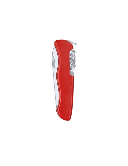 Canif Multi-Usages Éco-responsable Lixthel Matières : acier inoxydable Couleurs : rouge