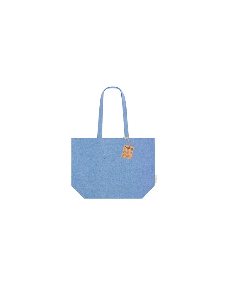 Sac Publicitaire Éco-responsable Arpel Matières : coton recyclé Couleurs : bleu impression haute définition