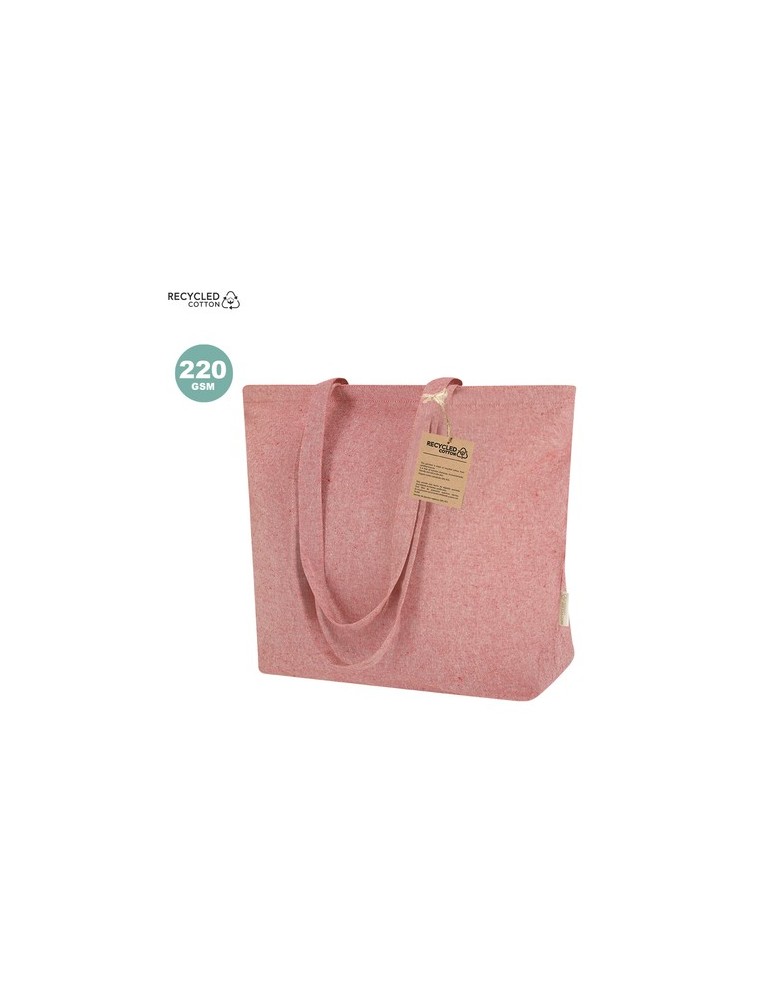 Sac Publicitaire Éco-responsable Arpel Matières : coton recyclé Couleurs : bleu marquage laser ultra précis