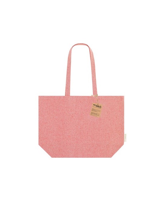 Sac Publicitaire Éco-responsable Arpel Matières : coton recyclé Couleurs : rouge goodies publicitaire événementiel
