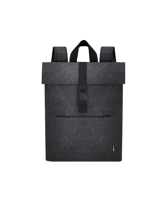 Sac à Dos Personnalisé Magar Matières : PET recyclé Couleurs : gris