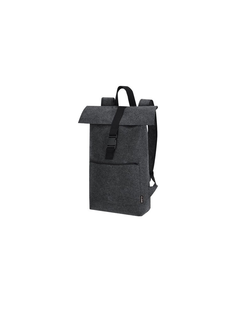 Sac à Dos Personnalisé Magar Matières : PET recyclé Couleurs : gris cadeau entreprise pas cher