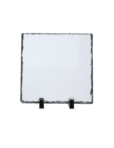 Plaque de sublimation personnalisée 20x30 cm  Heysi Matières : ardoise Couleurs : blanc
