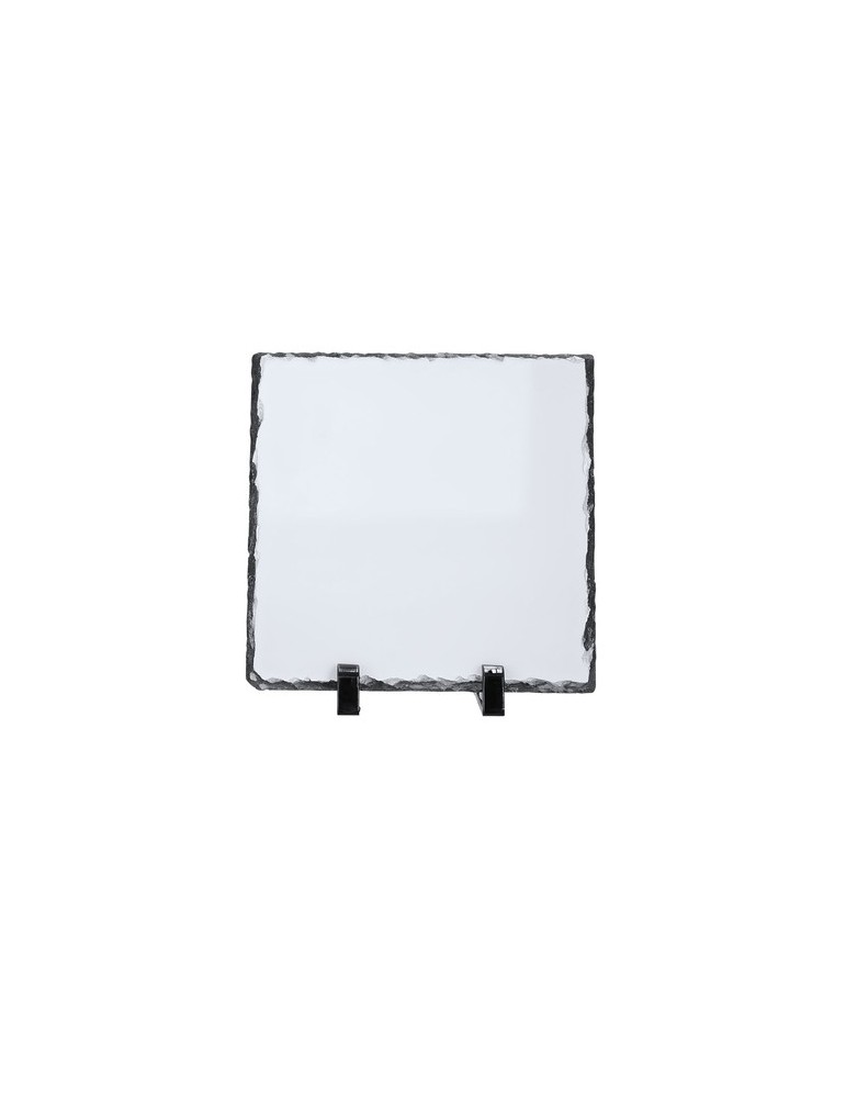 Plaque de sublimation personnalisée 20x30 cm  Heysi Matières : ardoise Couleurs : blanc