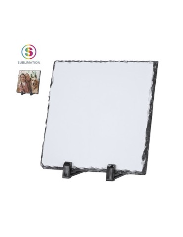 Plaque de sublimation personnalisée 20x30 cm  Heysi Matières : ardoise Couleurs : blanc 2