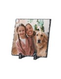 Plaque de sublimation personnalisée 20x30 cm  Heysi Matières : ardoise Couleurs : blanc goodies publicitaire événementiel