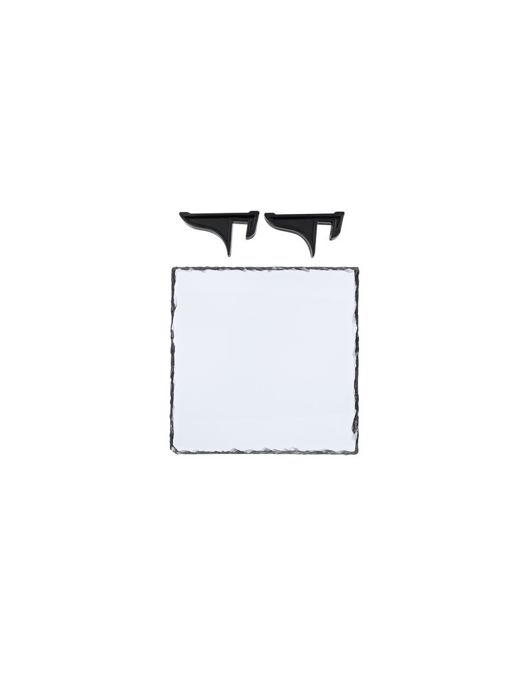 Plaque de sublimation personnalisée 20x30 cm  Heysi Matières : ardoise Couleurs : blanc livraison express 24h 48h
