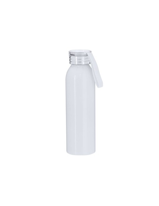Bidon personnalisé de sublimation Alorin Matières : aluminium Couleurs : blanc cadeau entreprise pas cher