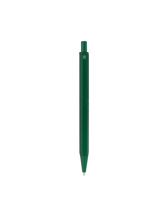 Stylo publicitaire  Tinful Matières : aluminium recyclé  Couleurs : vert impression haute définition