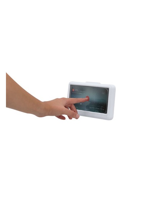 Support publicitaire personnalisable Errik Couleurs : blanc impression haute définition