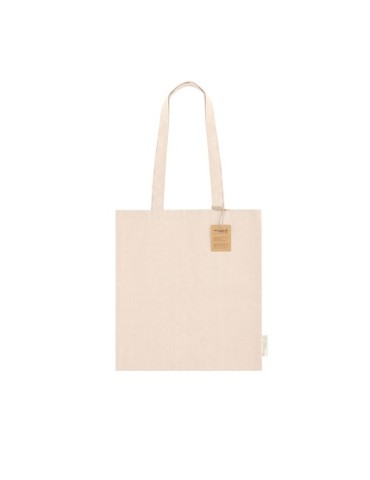 Sac publicitaire personnalisé Fintar Matières : coton recyclé Couleurs : naturel