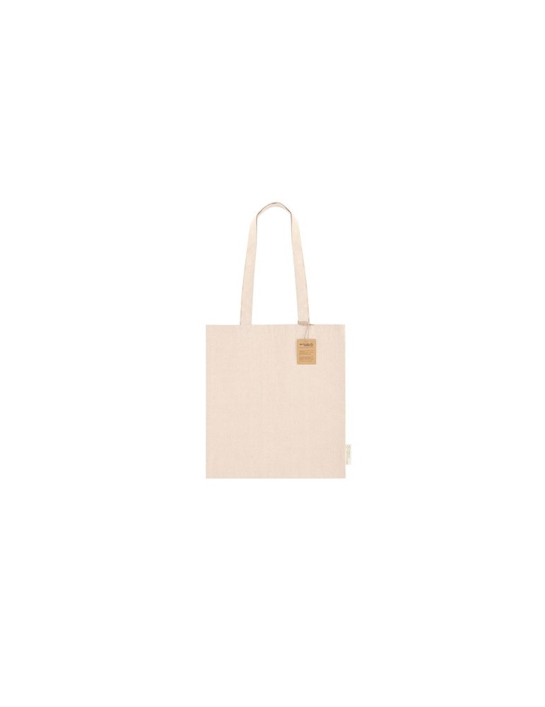 Sac publicitaire personnalisé Fintar Matières : coton recyclé Couleurs : naturel