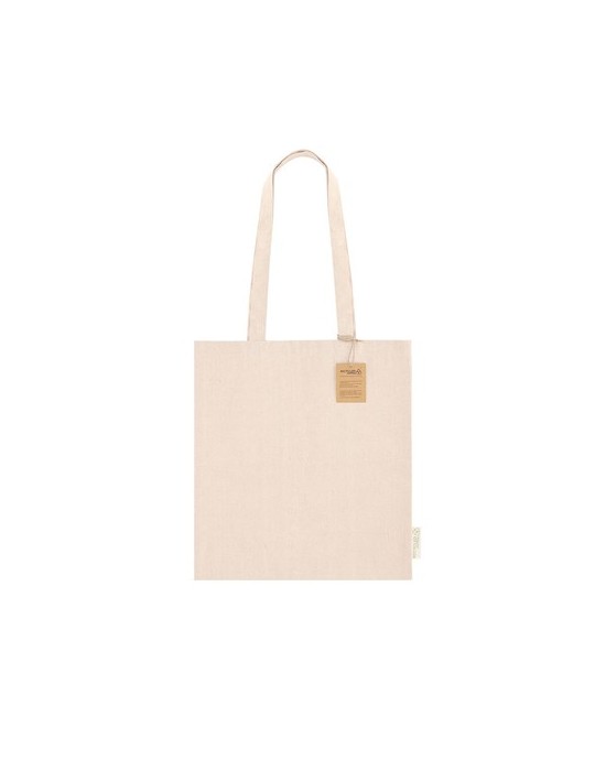 Sac publicitaire personnalisé Fintar Matières : coton recyclé Couleurs : naturel
