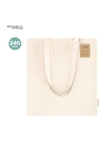 Sac publicitaire personnalisé Fintar Matières : coton recyclé Couleurs : naturel 2