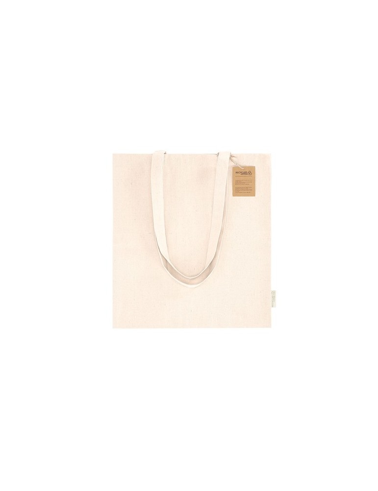 Sac publicitaire personnalisé Fintar Matières : coton recyclé Couleurs : naturel goodies publicitaire événementiel