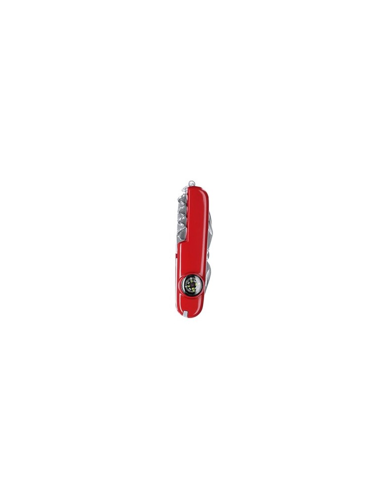 Canif personnalisé multi-usages Mixtil Matières : acier inoxydable Couleurs : rouge