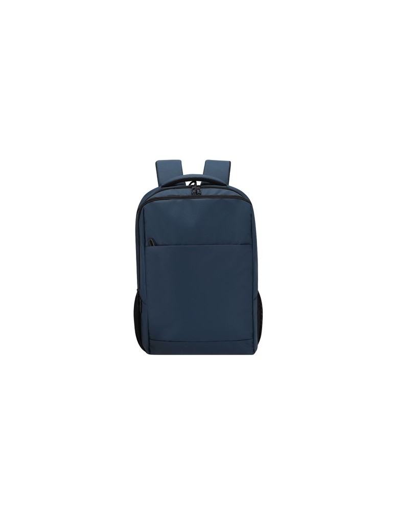Sac à dos publicitaire personnalisé Galix Matières : PU Couleurs : bleu marine