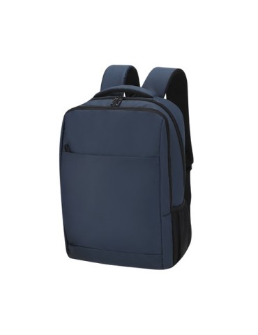 Sac à dos publicitaire personnalisé Galix Matières : PU Couleurs : bleu marine objet promotionnel éco-responsable