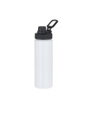 Bidon personnalisé de sublimation Yakye Matières : aluminium Couleurs : blanc