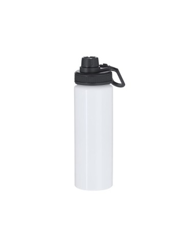 Bidon personnalisé de sublimation Yakye Matières : aluminium Couleurs : blanc cadeau entreprise pas cher