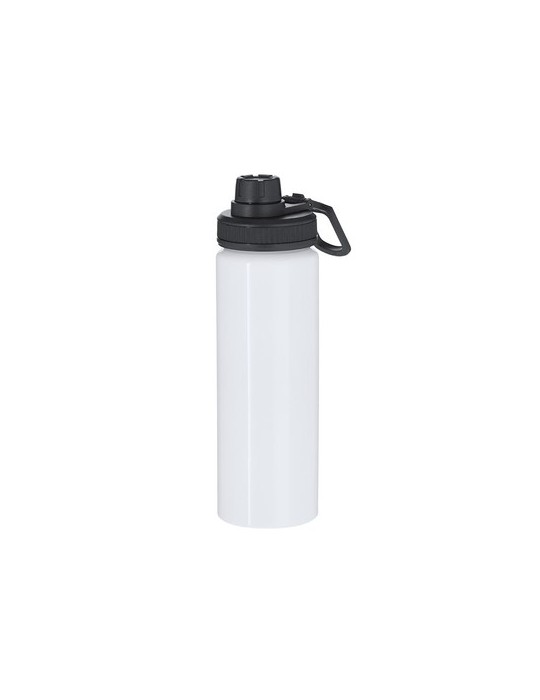 Bidon personnalisé de sublimation Yakye Matières : aluminium Couleurs : blanc cadeau entreprise pas cher